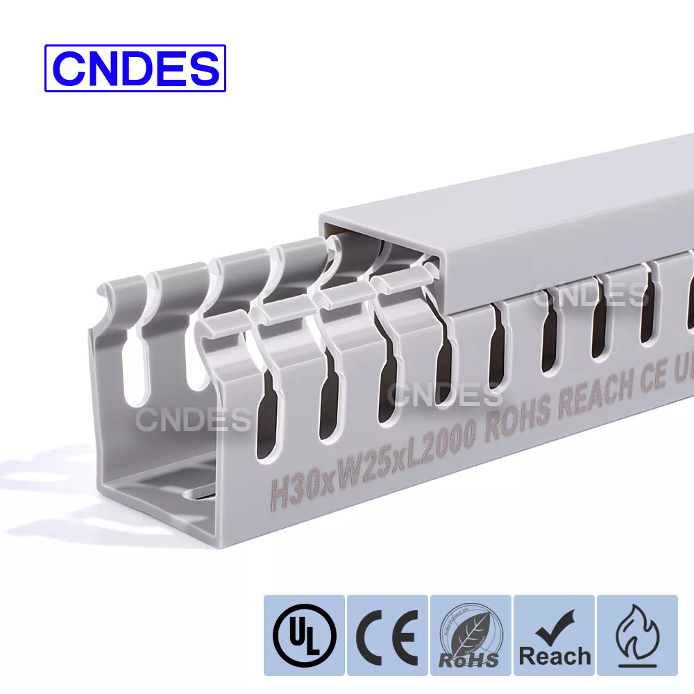 30×25 အပေါက်ပါသော PVC ဝိုင်ယာအကာအကွယ်ပြွန်