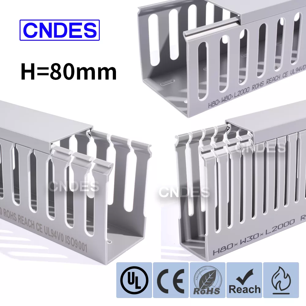 80 အမြင့်အပေါက်ပါသော PVC အလိုအလျောက်စနစ်သုံးကြိုးပြွန်