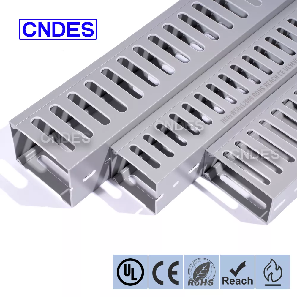 PVC အပေါက်ပိတ် Wiring Trunking