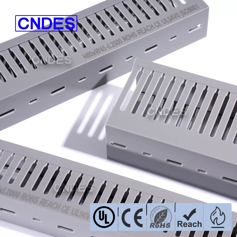 PVC Narrow slot cable Wiring Duct